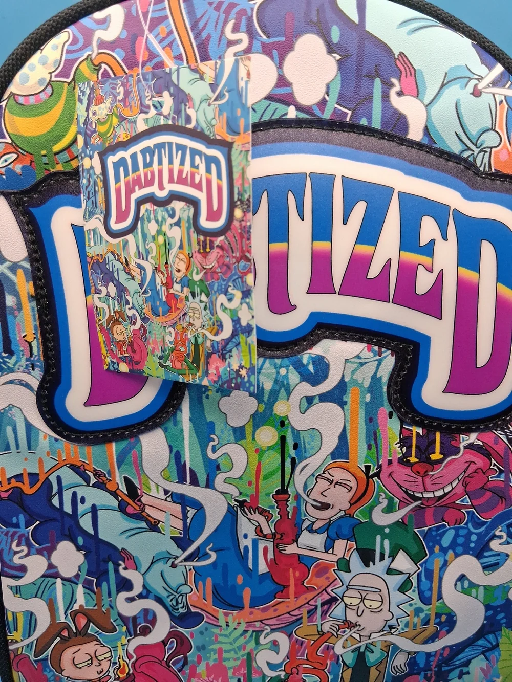 DabTized Graphic Men's Backpack — Multicolor L.E.D LOOK AT PICS.NEW